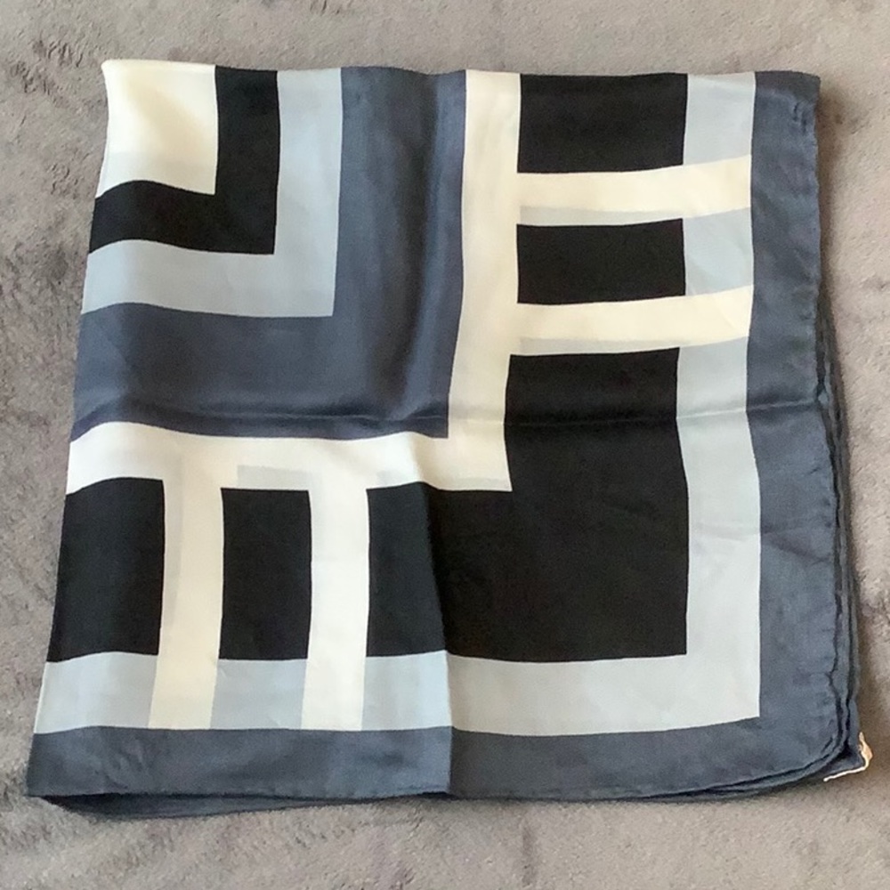 Vintage Glenty silk blend scarf